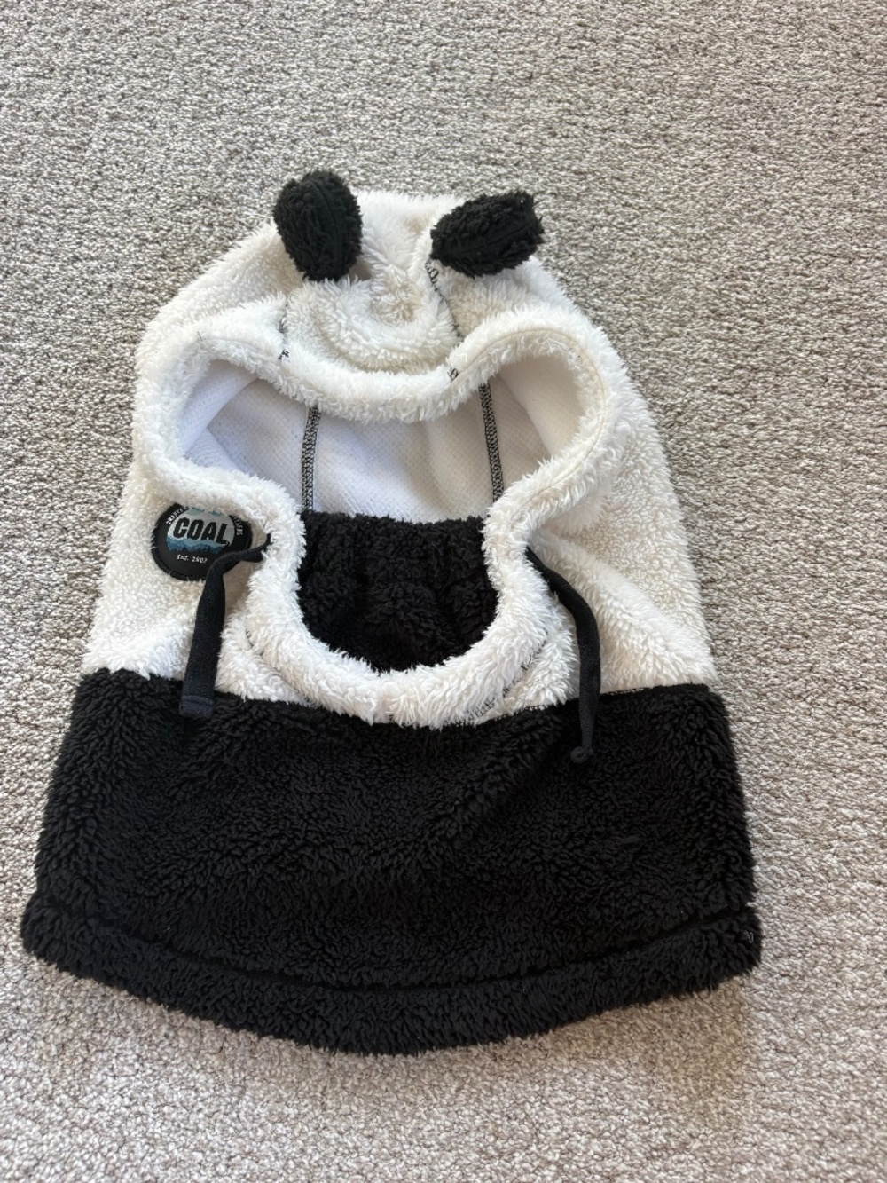 Coal Ridge Panda Kids' Helmet Hood One Size